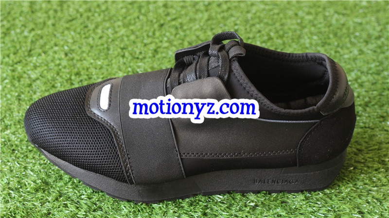 Balenciaga Race Runner Trainers All Black